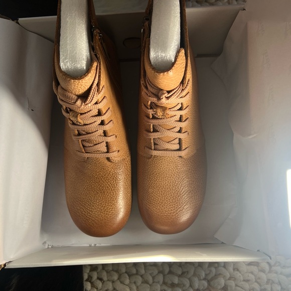 Dansko Sigourney Distressed Honey Boot - Picture 3 of 4